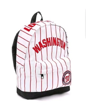 HTF?PINK VS⚾WASHINGTON NATIONALS MLB BACKPACK Washington Nationals [Pink Holo] #266 Prices | 2026 Topps  main image 2
