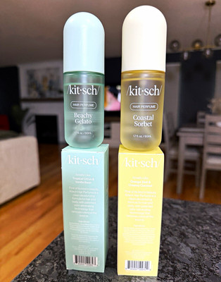 Kitsch Hair Mist Spray 2-Pack 1.7 fl oz / 50 mL Beachy Gelato Coastal Sorbet
