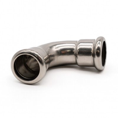 Westco 35mm SS Press 90° Equal Elbow