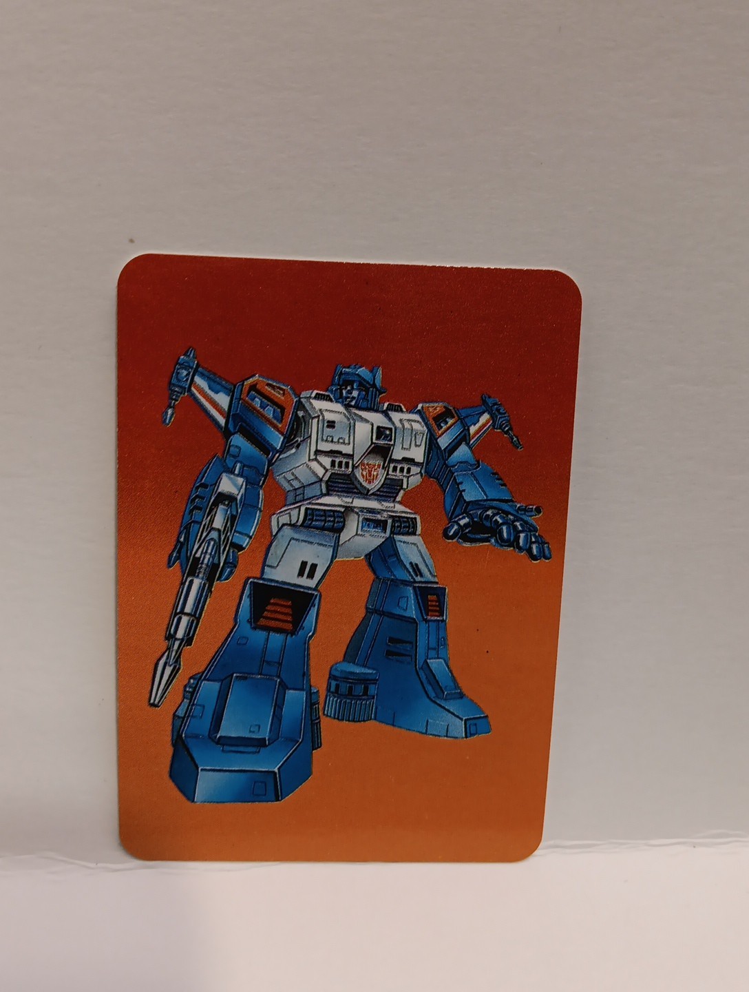 1985 Hasbro Transformers Card Topspin #20 Autobots Series 1 NM Fast Shipping 