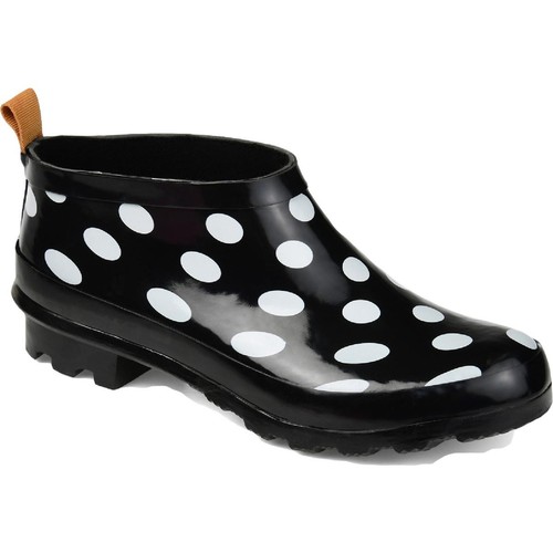 Journee Collection Womens Rainer Slip On Ankle Casual Rain Boots Shoes BHFO 9249