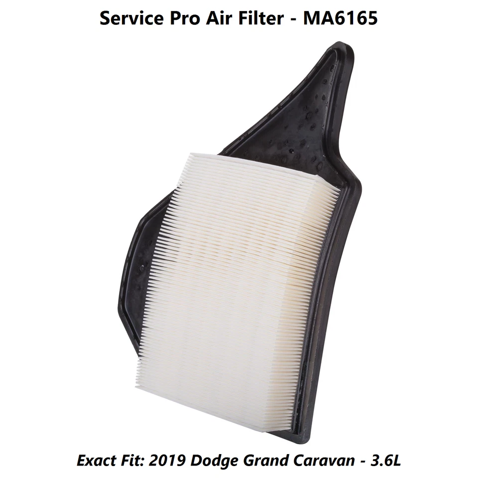 2019 Dodge Grand Caravan 3.6L Complete Air, Oil & Cabin Filter Kit (5W-20) Foto 4 de 4