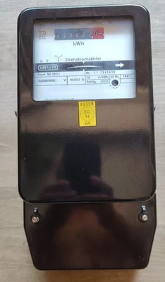 Drehstromzähler Landis & Gyr ML 262 J gebraucht, ungeeicht als Zwischenzähler - Bild 1 von 4