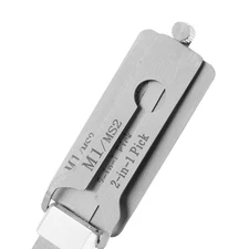 Key Decoder Perfect Match For Key Picking Hook Tool Stainless Steel M1/MS2