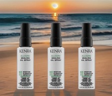 3 PACK KENRA PLATINUM ALL CURL SEALING OIL SPRAY HYDRATING SHINE MOISTURE 1.5 OZ