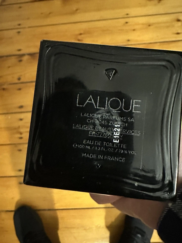 Eau de Toilette Spray Lalique Encre Noire Sport Hombre 3.4 OZ Foto 3 de 3