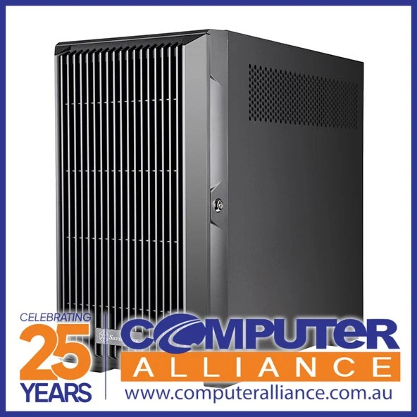 Silverstone CS382 MicroATX NAS Black Case SST-CS382 - image 1 of 1