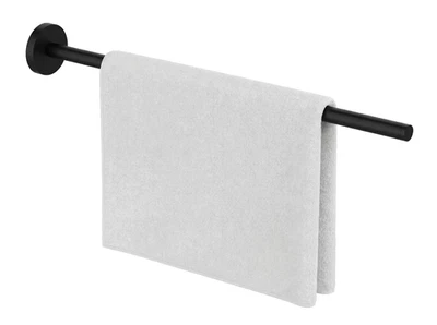 DEUSENFELD Edelstahl Handtuchhalter Handtuchstange, 460mm, SS304, matt schwarz - Bild 1 von 3