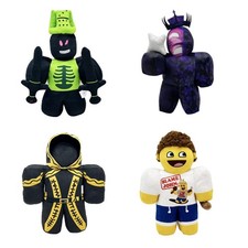 4Pcs Anime Forsaken Chance Plush Forgotten Suit Men Peripheral Toys Collection