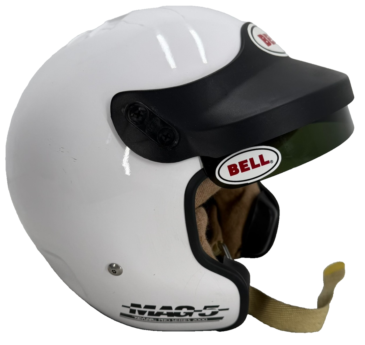 BELL MAG5 Kevlar Pro Series Auto Motorcycle Open Face Helmet 58 