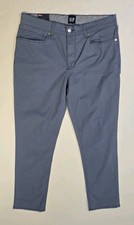 Gap Men's Slim Fit 5-Pocket Pant 34x30 Fits 34x29.5 Vintage Indigo Stretch NWT