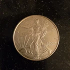 2005 Walking Liberty One Dollar U.S. 1 Oz. Fine Silver
