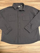 Levi’s Norwood Long Sleeve Worker Shirt Jacket Men’s XL Gray Cotton Blend