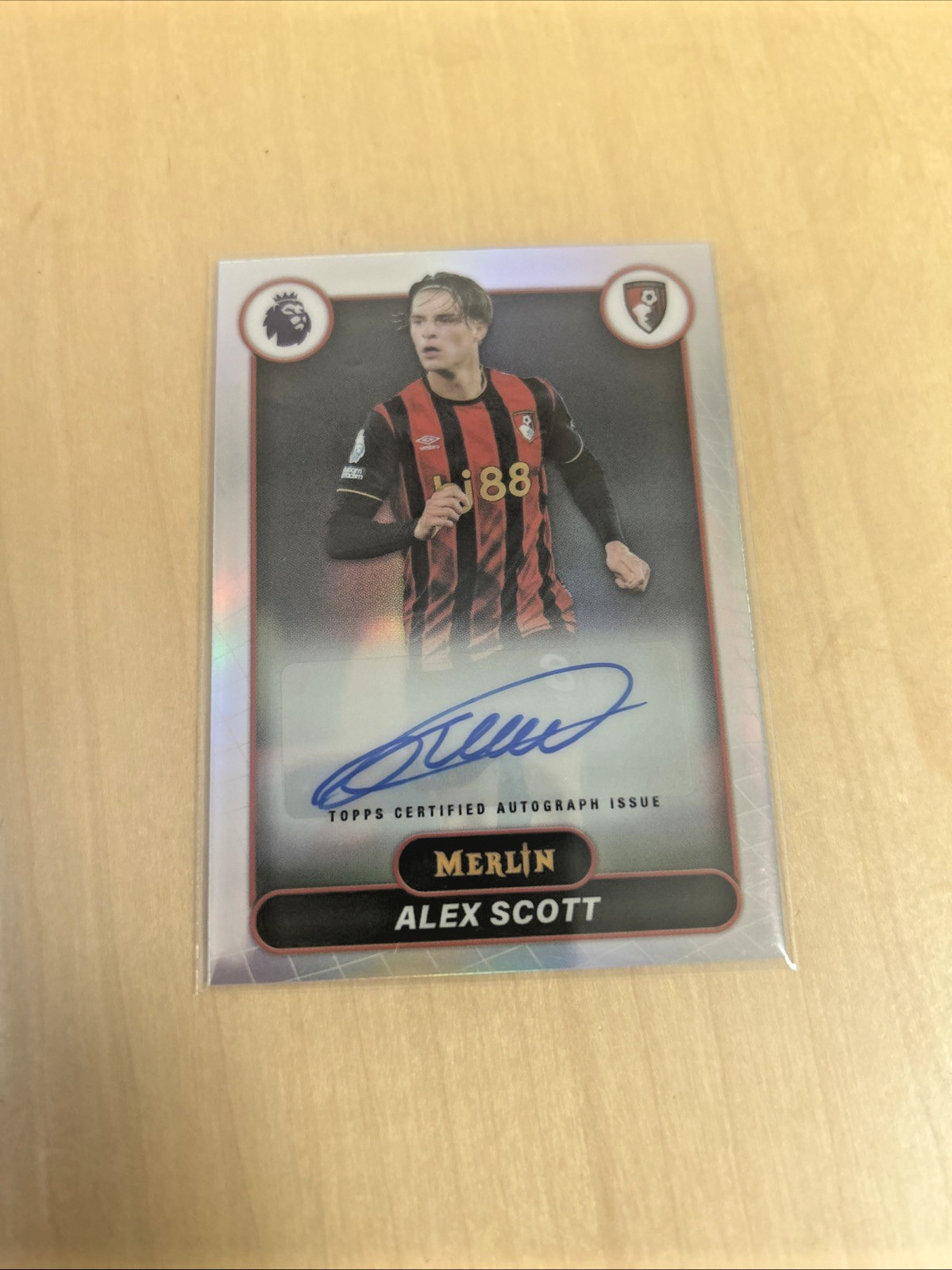 2026 Topps Merlin - Alex Scott Autograph MV-AX