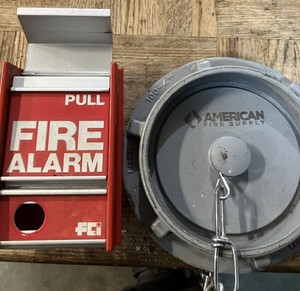 Fire Alarm Box Non Coded and 4 Inch American Fire Supply Cap Cover