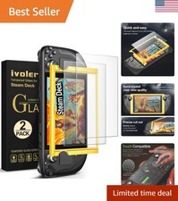 2-Pack anti-glare Etched Screen Protector for Steam Deck 7.0''/Steam Deck OLE...