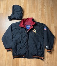 Vintage 90s Washington Redskins Commanders Starter Jacket L