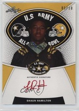 2014 Leaf US Army All-American Bowl Red Ink 5/10 Shaun Dion Hamilton Auto y0i