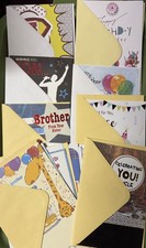 Lot Of 15 High Quality Assorted BIRTHDAY Greeting Cards By Rosedale W/ Envelopes