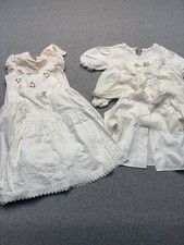 Vintage Girls Clothing Lot Dresses Blouses Romper 1950s-1980s Sizes 3T-4T 7 Pc
