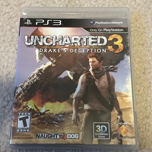 Uncharted 3: Drake's Deception - Sony PlayStation 3 PS3 CIB Tested Mint
