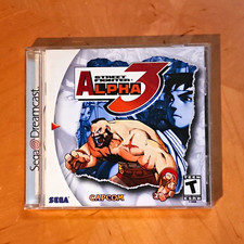CAPCOM Street Fighter Alpha 3 Sega Dreamcast Fighting NTSC-U/C T w/ Manual