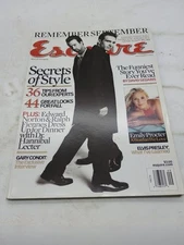 Esquire Magazine September 2002 Edward Norton on Cover