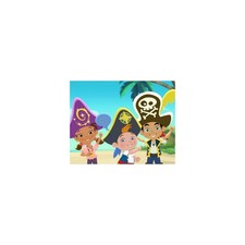 Cialda In Ostia Jake E I Pirati Con I Cappelli Torta Decorazioni Commestibile