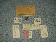 Champ  decals HO HR-61  Pacific Fruit Express freight refrigerator  E20