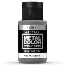 VJP77724 Acrylicos Vallejo Metal Color: Metal: Silver 32ml. 