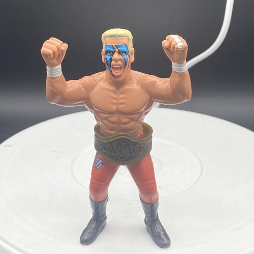 WCW 1990 GALOOB STING ACTION FIGURE WITH THE VHTF ...
