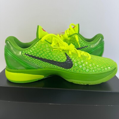 Nike Kobe 6 Protro 2020 Grinch Sz 11 CW2190-300 Green Apple/Volt