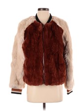 Heartloom Women Brown Faux Fur Jacket Xs