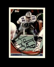 Tony Tolbert Hand Signed 1994 Topps Dallas Cowboys Autograph
