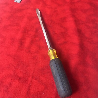 Klein Tools 600-8 Flathead Screwdriver MADE IN USA (t46)