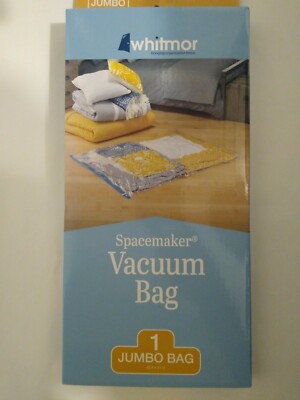 Whitmor Spacemaker 1 Jumbo Vacuum Clothing Storage Bags Airtight Reusable
