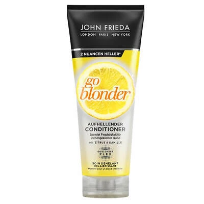 250ml JOHN FRIEDA Go Blondes Aufhellender Conditionneur Avec Agrumes & Camomille - Photo 1/2