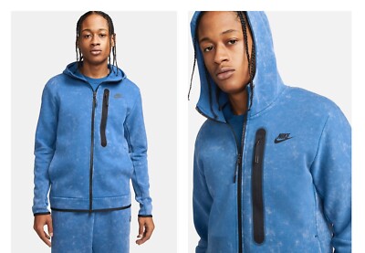 Nike Sportswear Tech Fleece Washed-Look Hoodie