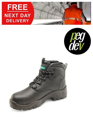 SICHERHEITSSCHUHE SCHWARZ VERBUNDSTOFF PUR STIEFEL SCHUHGRÖSSEN 5-13 HGCF65BLBS