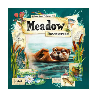 Rebel Studio Meadow Downstream Expansion Game for 1 to 4 Players Ages 10+ and Up