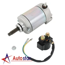 Starter Motor with Relay For Honda TRX400EX 2005-2008 Sportrax 400EX JDMSPEED