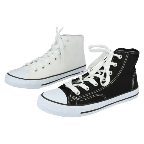 white canvas baseball boots