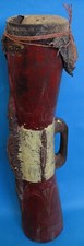 VINTAGE DECORATIVE DANCE DRUM - NEW GUINEA / OLD DECORATIVE DANCE DRUM - NEW GUINEA