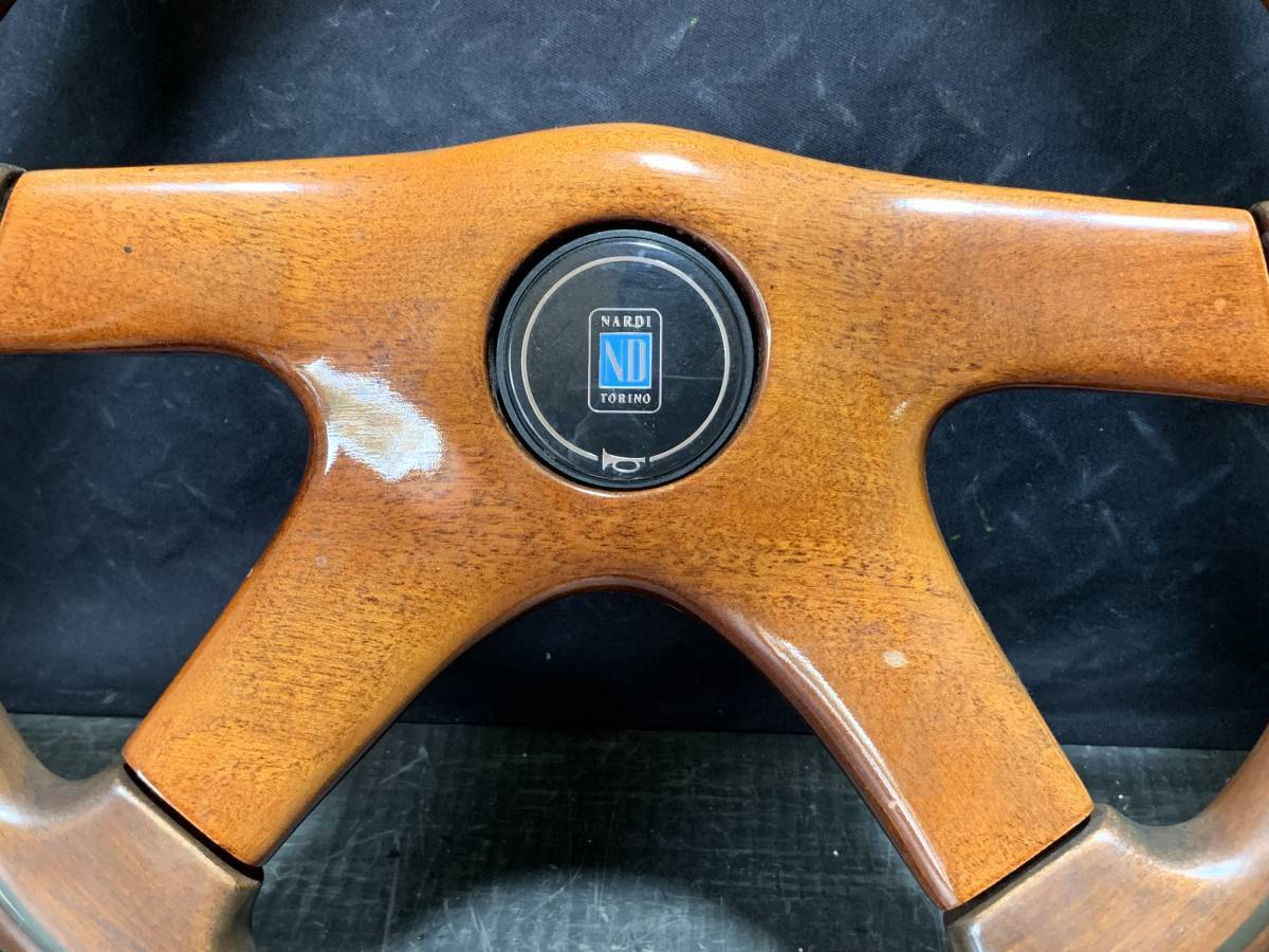 Rare NARDI Nardi GARA4 wood steering wheel φ36.5 classic car