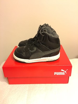 Puma Rebound Street WTR Schwarz Grau EUR 21
