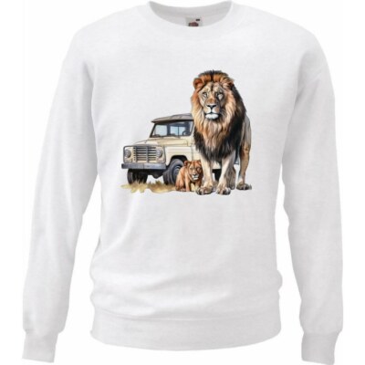 Sweatshirt Sweater Löwe Afrika Löwin Löwen Baby Simba Lion King Safari Ra 404178