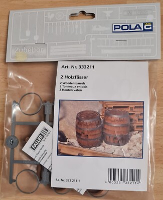 Pola 333211G -Zubehör 2 Holzfässer/ NEU & OVP  / Sammlungsauflösung