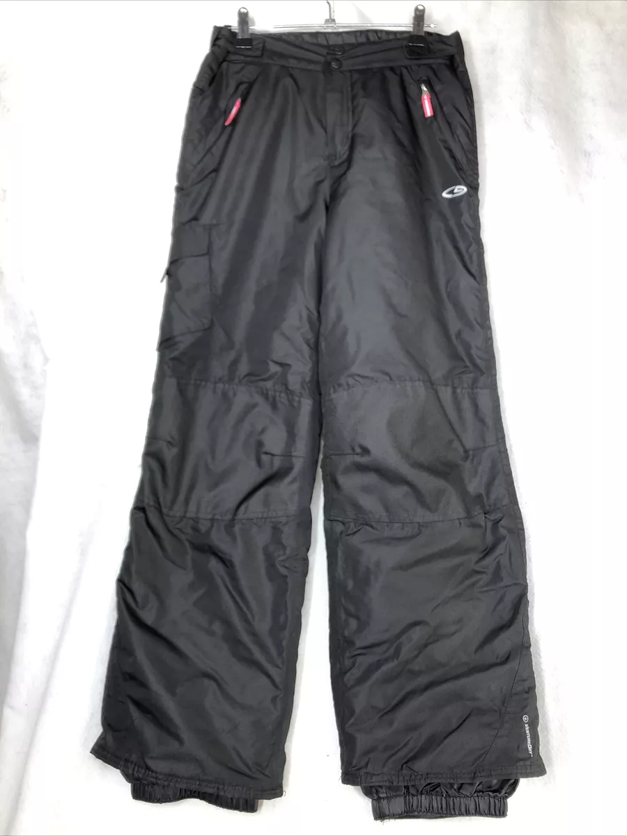 Champion C9 Snow Pants Youth Large SZ 14 16 Black Neon Pink