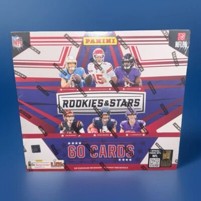 UK BASED🔥2024 Panini NFL Rookies And Stars Longevity Box🏈 MEGA FAST 📦