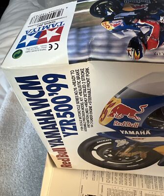 EedBull YAMAHA WCM YZR500’99 TAMIYA Yamaha WCM YZR500 '99 RedBull 1/12 Model Kit #No.76